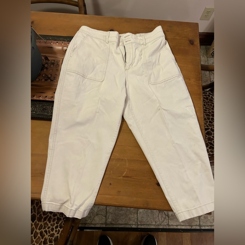 Bandolino size 16 cropped ankle jean stretch